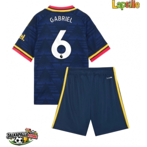 Arsenal Gabriel Magalhaes #6 Vieraspaita Lapsille 2026-27 Lyhythihainen (+ shortsit)